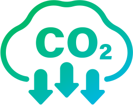 We monitor the greenhouse gas emissions regularly.
